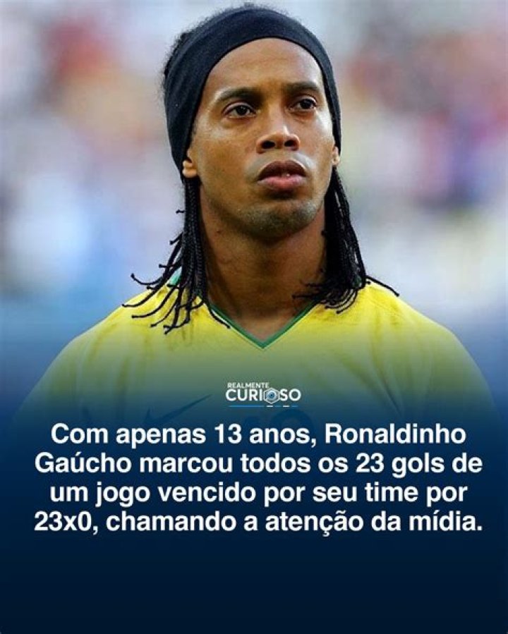 Ronaldinho Gaúcho e os motivos que ajudam a explicar por que 80 dos