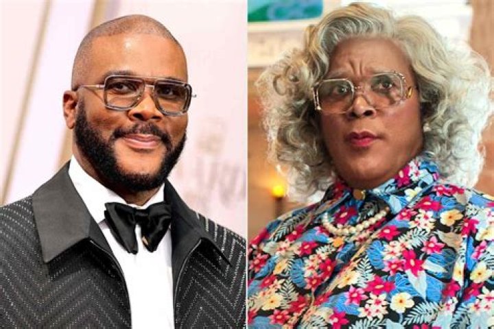 Tyler Perry's Girlfriend Wows in Sheer Black Gown & Curly Hair at